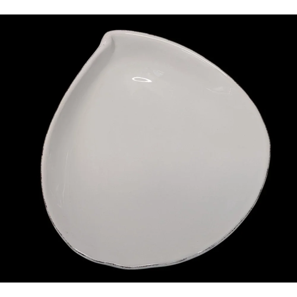 Vietri Italy Lastra White Large 13